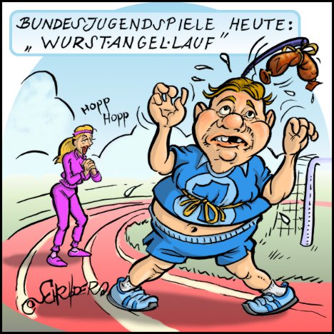 Diese Seiten beinhalten alle möglichen Bilder zum lachen und lächeln. Gezeichnete und colorierte Originale von Joachim Schröder. Die Bilder umfassen Comics Cartoons Karikaturen Zeichnungen lustig, lustige, lachen, zum totlachen, einfach crazy fun picture bilder download look get like over18-pictures. laughing  happiness  happy caricature cartoon cartoons joke jest enjoy jokes fool, for a lark. Just for Fun!